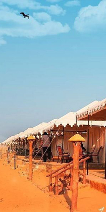 Luxurious tent in Jaisalmer